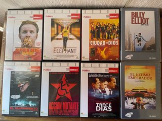 Lote 8 Películas DVD (Varias)