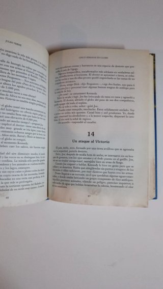 Libro Cinco semanas en globo | Julio Verne | Ed. R