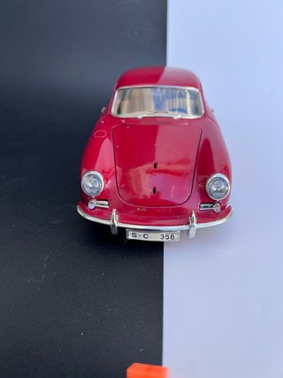 Porsche 356 B ( 1961 ) Burago 1/18 Rojo