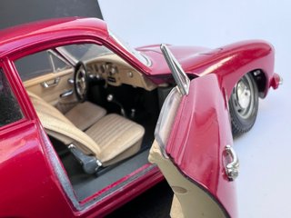 Porsche 356 B ( 1961 ) Burago 1/18 Rojo