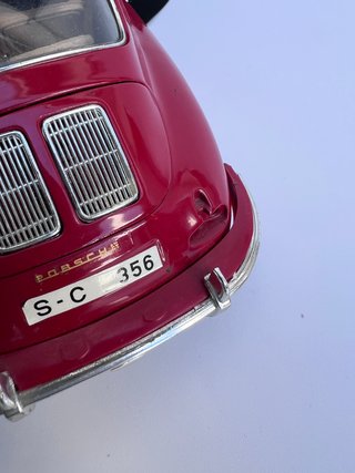 Porsche 356 B ( 1961 ) Burago 1/18 Rojo