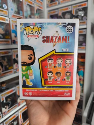 Funko Pop! Shazam! Pedro Firmado por actor y certi