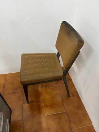 Escritorio y Silla Hierro Años 70/80