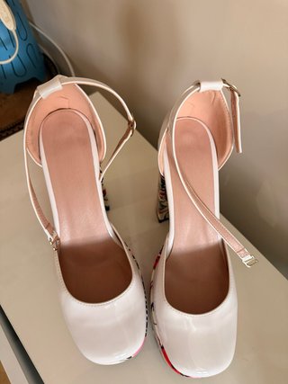 Zapatos Tacón Plataforma Cómic Talla 39 Exclusivos