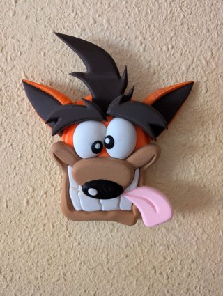 Máscara de pared Crash Bandicoot