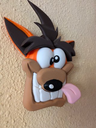 Máscara de pared Crash Bandicoot