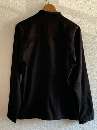 Cortavientos Nike Negra con Cremallera