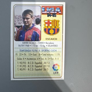 30 Cromos LaLiga 94-95