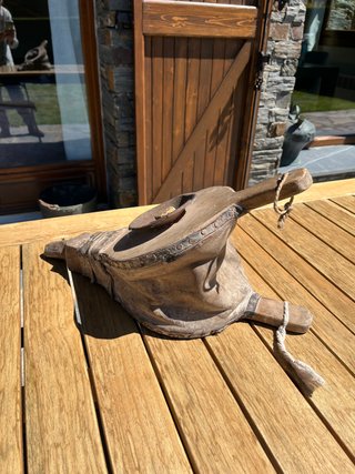 Bufador antiguo para chimenea