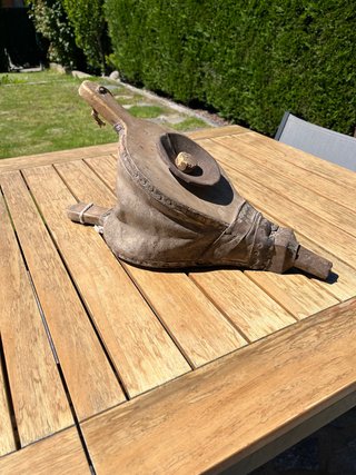 Bufador antiguo para chimenea
