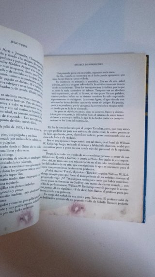 Libro Escuela de Robinsones | Julio Verne | Ed. Ru