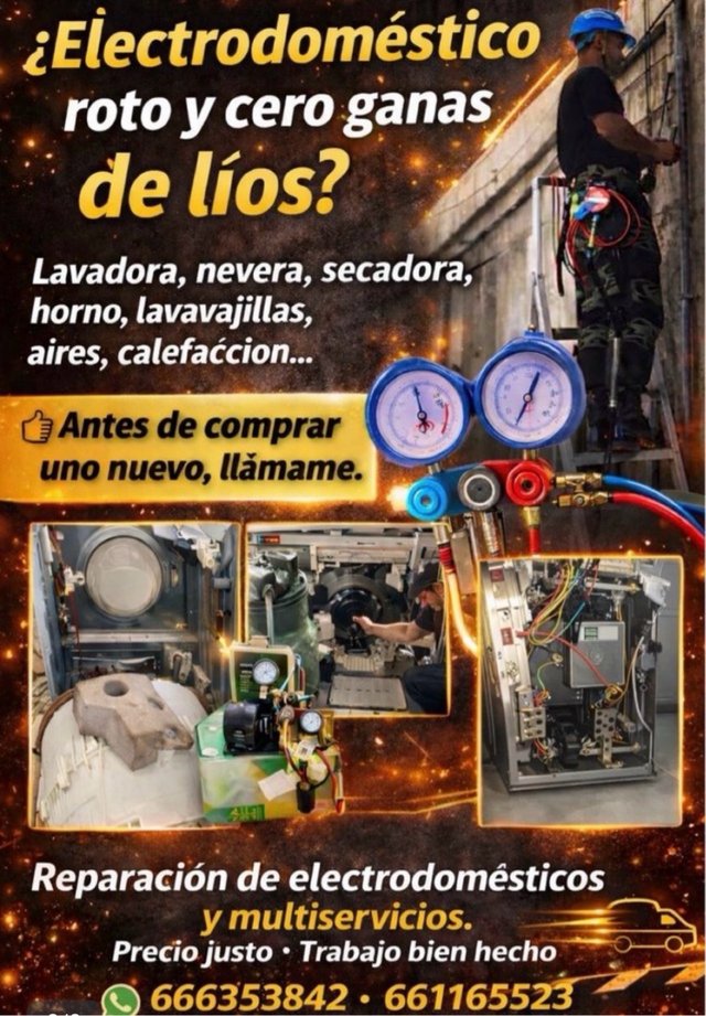 Tecnico Aire acondicionado reparación instalación