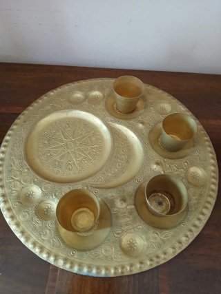 Servizio caffè vintage Nord Africa