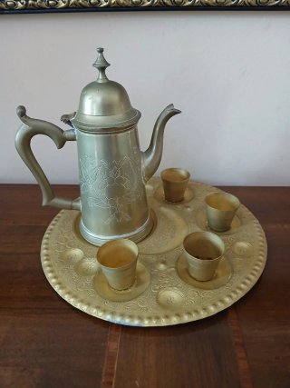 Servizio caffè vintage Nord Africa