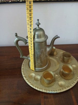 Servizio caffè vintage Nord Africa