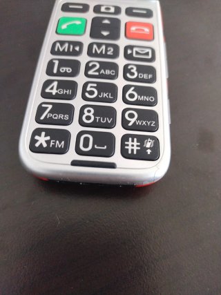 Teléfono Artfone Plata y Negro