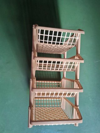 Cestas apilables para frutas y verduras