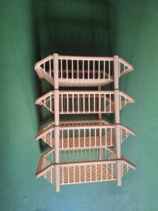 Cestas apilables para frutas y verduras
