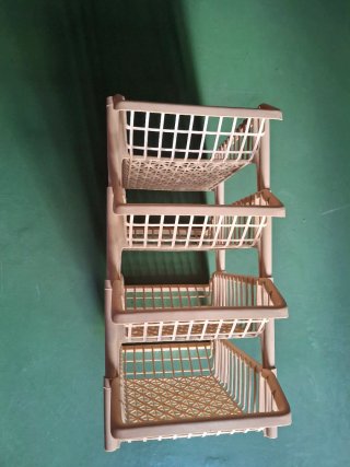 Cestas apilables para frutas y verduras
