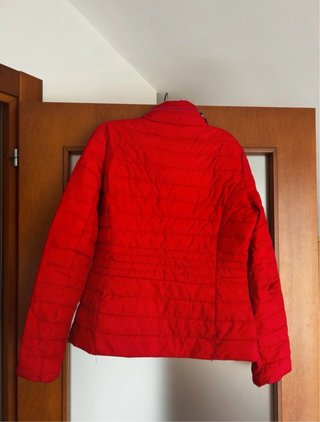 Piumino donna rosso