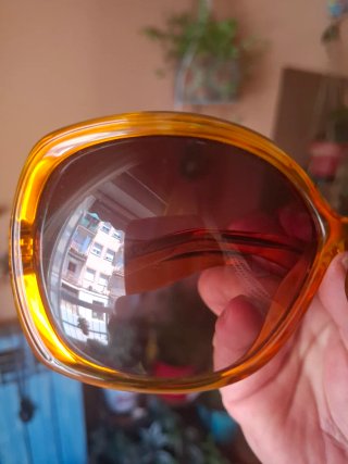 Gafas Gianfranco Ferré Naranja Retro