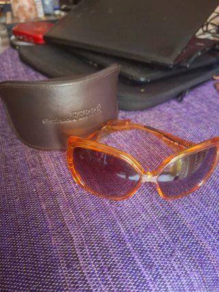 Gafas Gianfranco Ferré Naranja Retro