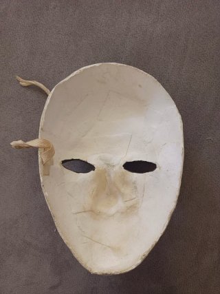 Máscara Veneciana Auténtica Decorada