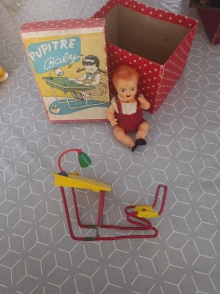 Pupitre Baby Juguete Antiguo