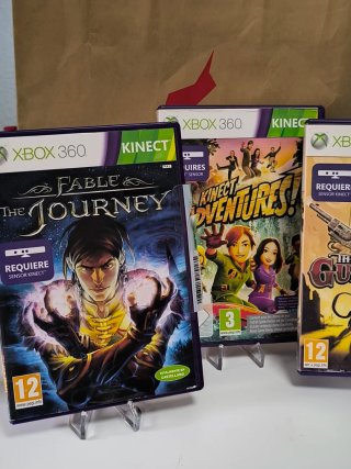 Kinect Xbox 360 + 3 Juegos + Adaptador