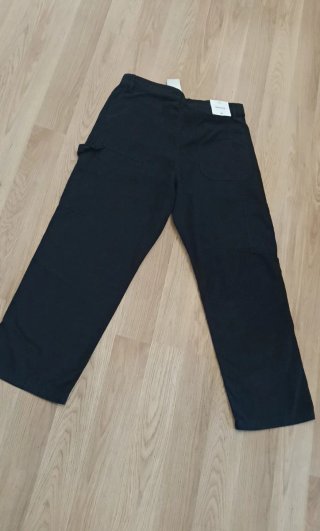 Pantalón H&M Negro Nuevo con Etiqueta