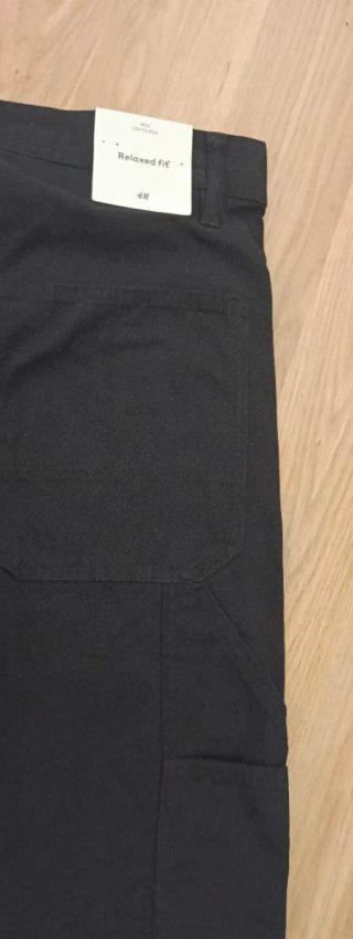 Pantalón H&M Negro Nuevo con Etiqueta