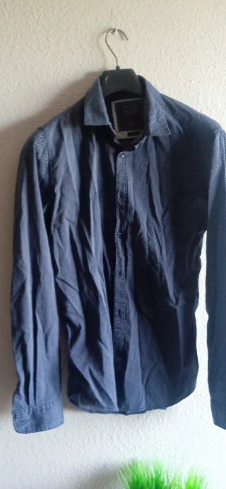 Camisa Springfield Azul y Blanca
