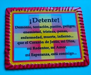 Pack de 2 Detentes Grandes Corazón de Jesús
