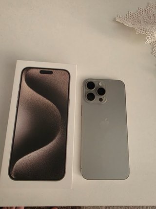 iPhone 15 Pro Max Gris titanio como nuevo!
