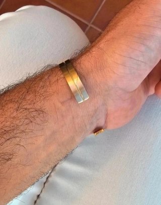 Pulsera Acero Hombre