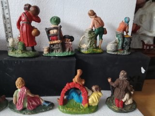 Pastori presepe vintage 15 euro al pezzo