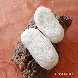 Suppellettile a forma di scarpine uncinetto