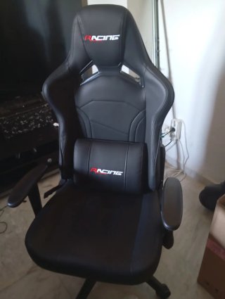 Silla Gamer Negra RACING sin uso