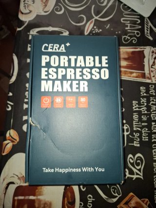Cafetera portátil CERA+