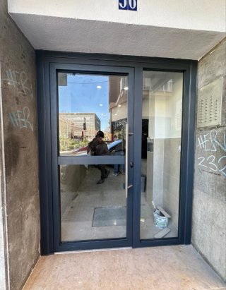 Ventana aluminio RPT  Reparación y fabricación.