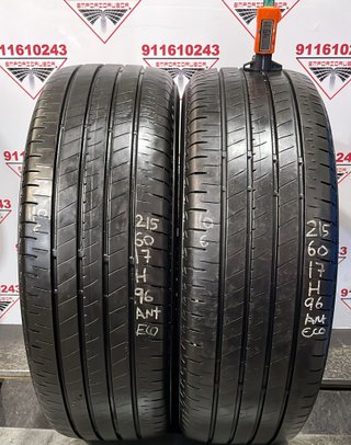 215 60 17 H BRIDGESTONE RUEDA AL 90% VIDA UTIL
