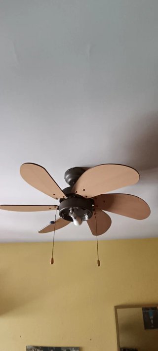 Ventilador de techo con luz