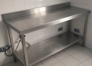 Mesa de trabajo acero inoxidable