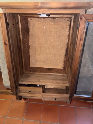 Armario joyero madera maciza