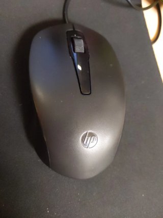 Ratón HP Negro