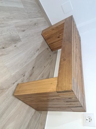 BANCO MADERA RECIBIDOR/ PIÉ DE CAMA/ VESTIDOR...