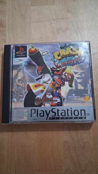 Crash Bandicoot 3 Warped PS1 Platinum