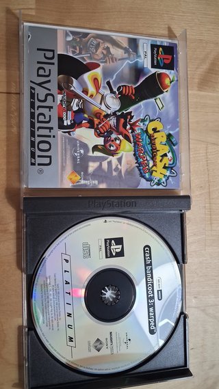 Crash Bandicoot 3 Warped PS1 Platinum