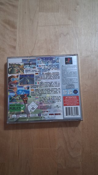 Crash Bandicoot 3 Warped PS1 Platinum