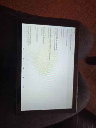 Tablet 10 Negra y Plateada